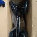 Drive Medical Lightweight Folding Transport Wheelchair - Reliable Mobility Support - Durable Steel Frame - Swing-Away Footrests - Compact Travel Design - Silver