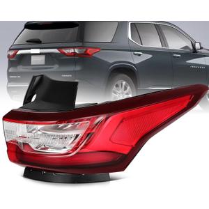 2018 2019 2020 2021 Traverse Tail Lights,LED Tail Light Compatible with 2018-2021 Chevy Traverse,Taillight Brake Lamp Replacement Rear Right Outer Side GM2805130 84332111 84618032