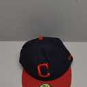 New Era Men's Cleveland Indians 59Fifty Home Navy Authentic Hat 70458576 (7
