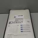 100% Blackout Shield Linen Blackout Curtains for Bedroom 84 Inches Long, Back Tab/Rod Pocket Living Room Drapes, Thermal Insulated Blackout Curtains 2 Panels Set, 50" W x 84" L, Cream