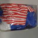 Huhumy 4th of July Pet Costume American Flag Dog Costumes Stars Stripes Funny Dog Costumes for 250th Anniversary Independence Day National Day Parades Patriotic American Celebrations(Size L)