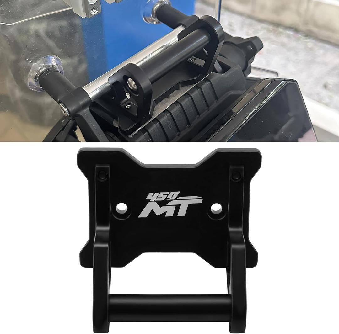 for CFMOTO 450MT MT450 Ibex 450 2024-2025 Motorcycle GPS Phone Holder Auxiliary Device Mount Navigation Extension Brackets (12mm)