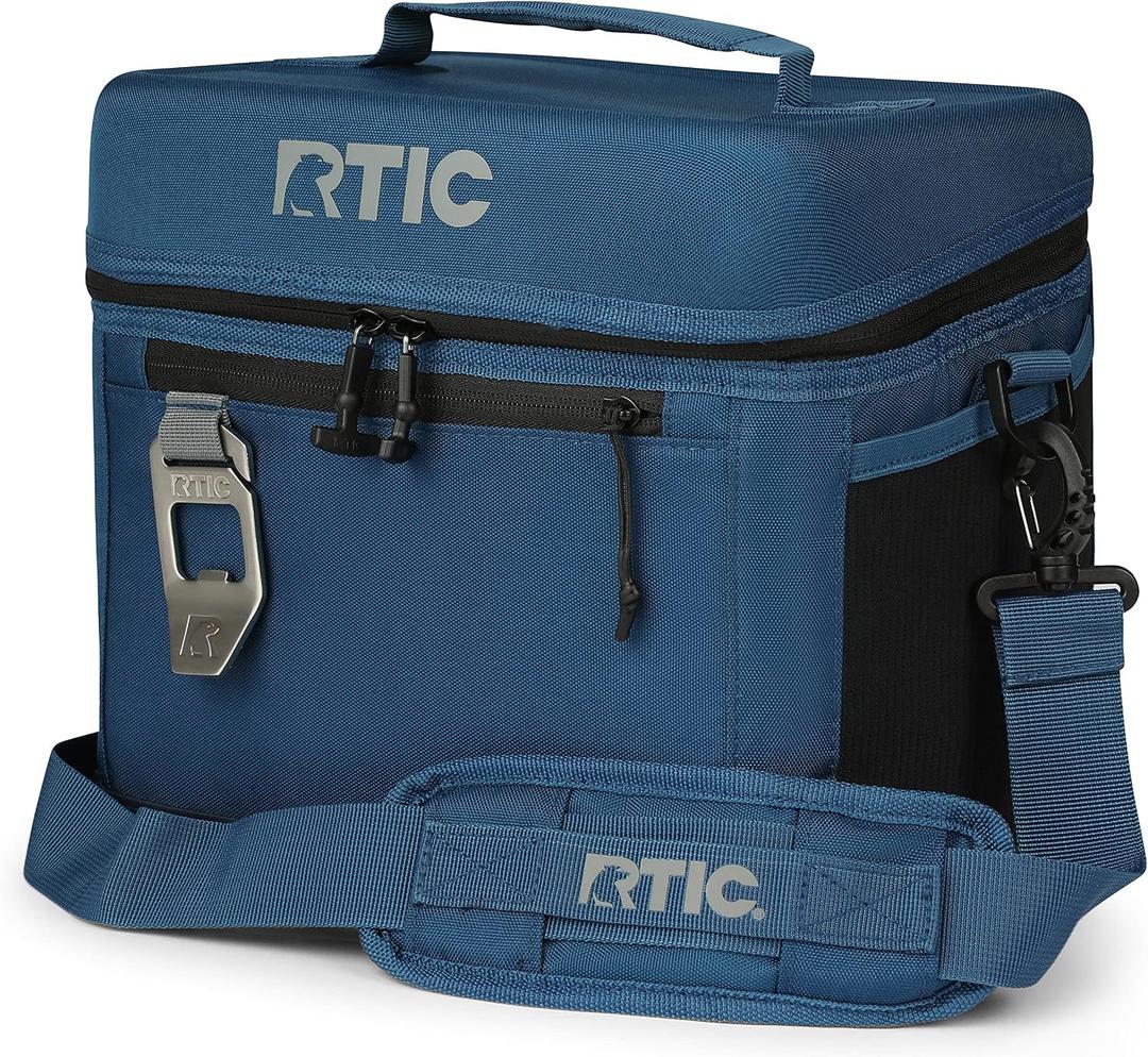 RTIC Everyday Cooler, Soft Sided Portable Insulated Cooling for Lunch, Beach, Drink, Beverage, Travel, Camping, Picnic, for Men and Women, 15 Can