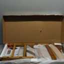 Toddler Rocking Chair Kids Child Wooden Small Baby Comfy Rocker Chairs Furniture for Nursery Bedroom Livingroom Outdoor Reading Room, Ages 3-6, Brown