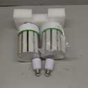 80W LED Corn Light Bulb 2pack,250 Watt Metal Halide HPS CFL HID lamp LED Replacement,5000K E39 Mogul Base,for Street and Area Lighting Bay Light Fixture Warehouse Workshop Garage Gyms