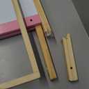 Joyooss Art Easel for Kids Easel for Toddlers,Adjustable Standing Wooden Easels Kids Whiteboard & Chalk Board Kids Dry Erase Board,Art Easel for Kids Easel for Toddlers 2-4 Years