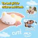 2 x Cat Taba Squishy Squeeze Toys, Kawaii FuFu Squishies PVC Sensory Toys, Rebound Stress Relief Toys, Party Favors, Birthday Gift, Squishy Toys for Adults Kids