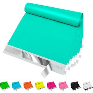 JinRuiKJ Poly Mailers 10x13 Inch 200 Pcs, Strong Adhesive Shipping Bags for Clothing, Durable Thick Mailing Envelopes with Self Seal, Packaging Bags for Small Business - Teal