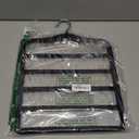 Closet Organizers and Storage,3 Pack Organization and Storage Pants-Hangers-Space-Saving,Velvet Hanger for Dorm Room for College Students Girls Boys Guys Hanging Jean Scarf (Large, Black)