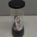 17 Colors Changing Jellyfish lamp with Remote - Jellyfish Tank Table Lamp, LED Night Light for Kids Adults, Aquarium Mood Lamp Home Decor, Party Christmas Gifts for Women Men (Black)