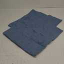 Kevin Textile Pack of 2 Outdoor Waterproof Throw Pillow Covers Decorative Farmhouse Checkered Square Solid Cushion Cases for Patio Garden Porch Sofa Light Blue 18x18 inch