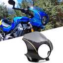 FOR XSR900 xsr900 2025 2024 2023 2022 windshield windscreen motorcycle wind screen shield deflector accessories (black)