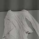 ANRABESS Women Scoop Neck Bodysuits Long Sleeve Tops 2025 Fall Slim Fit Ribbed Knit Sexy Soft Basic Shirts Fashion Outfits (Large, White)