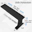 Ladder Extender Extra-Long, Heavy Duty Ladder Leveler | 400LBS Weight Capacity | 20.5" - 36.2" Adjustable Length & 13.1-19.3 Height Range, Fit for Single Ladders & Extension Ladders