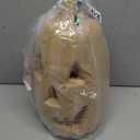 13.4 Inch Faux Terracotta Pumpkin Decoration Large Plastic Jack O' Lantern Reusable Carved Pumpkin Lantern for Thanksgiving Halloween Fall Indoor Outdoor Decor Party Centerpiece