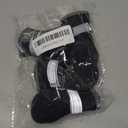 QUMY Dog Shoes for Small Dogs, Puppy Dog Boots & Paw Protectors for Winter Snow Day, Summer Hot Pavement, Waterproof in Rain Weather, Outdoor Hiking, Indoor Hardfloor with Skid-Resistant Sole Black 3