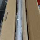 Garden 4 You TV Tray Table, Folding Dinner Tray With No Assembly Required, Sturdy Foldable Snack Eating Table for Living Room, 2PCS (White Marble)