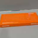 Newmen GM325Pro Mechanical Keyboard,104 Keys Rainbow LED Backlit Wired Gaming Keyboards,Hot-Swap Metal Panel ABS Black Keycaps Gaming Mechanical Keyboard for Windows Laptop PC Linear Red Switches