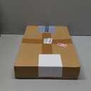 Matte Black Shower Faucet Set, Single Function Shower Trim Kit with Rough-in Valve, Square Rain Shower Head System Included Extra Long Shower Arm for Bathroom