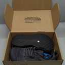 WHITIN Men's Wide Toe Box + Zero Drop Sole Road Running Shoes | Rubber Outsole (10-10.5 Wide, Grey)