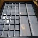 IRIS USA Small Parts Storage Cabinet, Made in USA, 36-Drawer Organizer for Hardware, Electronics, Screws, Nuts & Bolts, Beads, Craft Supplies, Teacher Toolbox, Garage & Workshop Storage Black