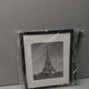 upsimples 11x14 Picture Frame, Display Pictures 8x10 with Mat or 11x14 Without Mat, Wall Hanging Photo Frame, Black, 1 Pack