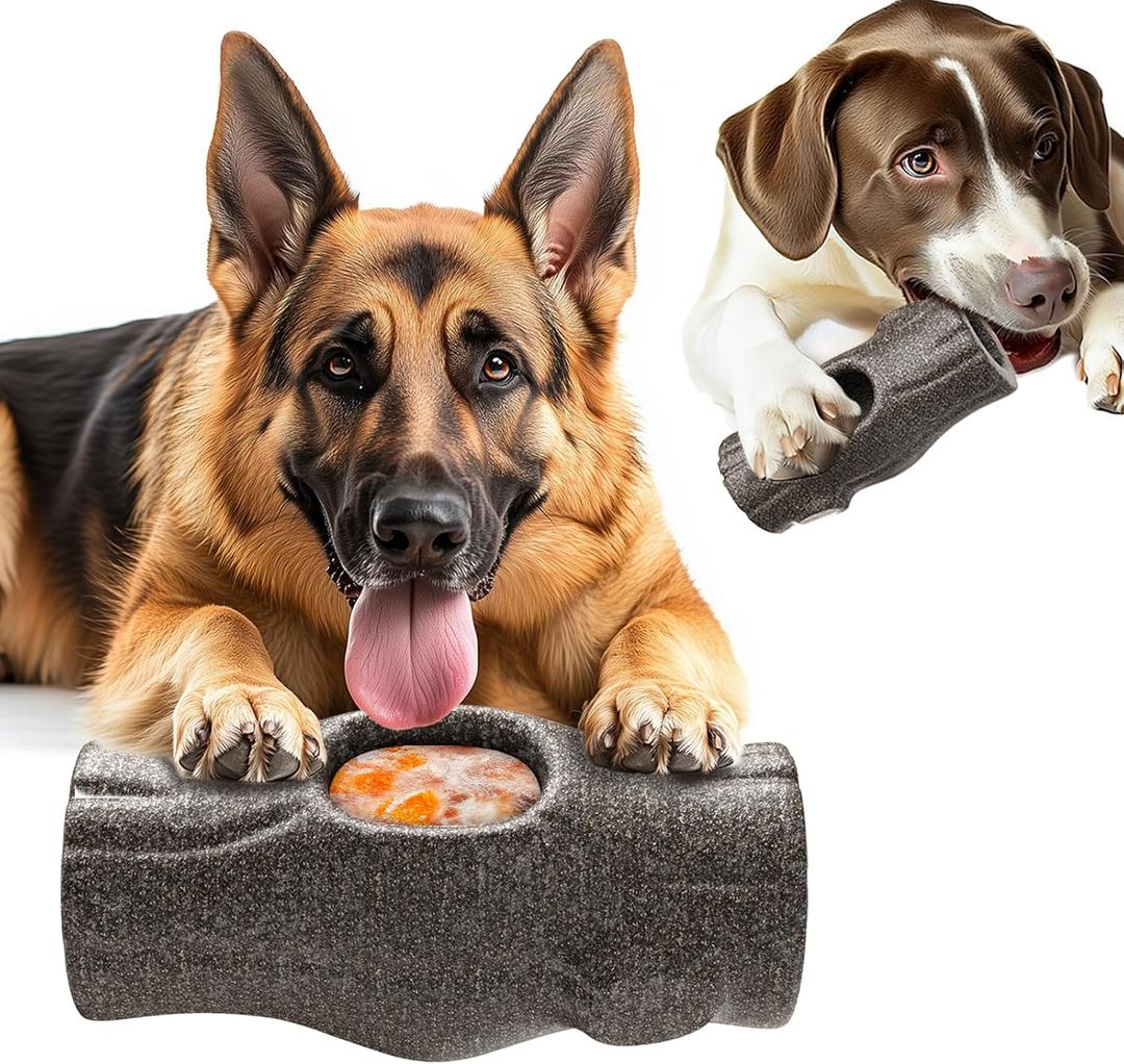 Dog Toys for Aggressive Chewers,Indestructible Dogs Toy for Large/Medium Breed,Frozen Dog Treat Holder to do Keep Them Busy to Reduces Anxiety (10, brown)