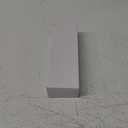 2" x 8" Aluminum Desk Name Plate Holder, Office Business Desk Sign Holder Desktop-5 Pack (Silver)