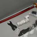 RENGENG Light Up Sword, 40 Inches Rechargeable Plastic Replica with Belt & Stand, Sword with Original Texture