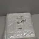 3Pcs Clear Canopy Sidewalls for 10x10 Pop Up Tent, Transparent Window Curtain Cloth, 8 Mil PVC Enclosure Fabric with Zipper, White (Not Including Frame and The top,Sidewalls ONLY)