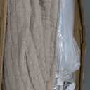 Sanracie Stonewashed Cotton Coverlet Oversized King(118"x106"), Linen Colored Ultra Soft Crinkle California King Quilt Bedding Set Lightweight Cross Stitch Bedspread Set 3Pcs for All Season