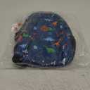 Toddler Backpack Boys, 15 Inch Kids Backpack for Preschool or Kindergarten, Dinosaur Navy Blue (Small)