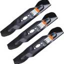 SummerCool 742-05094 742P05094 High Lift Mower Blades Replace for Cub Cadet ZT1-50 ZT2-50 XT1-LT50;50 Inch Decks Lawn Mower Blades with S-Shaped Hole