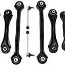 Rear Upper Control Arm Suspension Kit Sway Bar Link Kit Compatible With BMW 1 3 Series E88 E89 E90 E92 E93 128i 135i 325i 328i 330i 335D 335i 335iS M3 Z4, 10Pcs