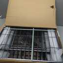 VISCOO Dog Playpen Outdoor, 16 Panels 32" H Dog Pen Indoor, Metal Dog Fence Outdoor, Pet Fence for Large/Medium/Small Dogs, Indoor Puppy Playpen, Foldable Heavy Duty Exercise Pen for RV,Camping,Yard