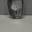 TREALDATE Clear Makeup Bags TSA Approved Toiletry Bag-4Pack，Clear TravelBags for Toiletries, Carry on Airport Airline Compliant Bag,Black