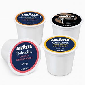 Lavazza K-Cup Coffee Pods Variety Bundle for Keurig Brewers – Light & Medium Roast, Single-Serve K-Cup Coffee Pods, 40 Count Assorted Flavors (10 Dolcevita Classico, 10 House Blend Perfetto, 10 Costiera Gran Aroma, & 10 Espresso) By 05/12/2026