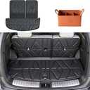 Prosheve Cargo Mat Replacement for Hyundai Palisade 2020-2025 All Weather TPE Rear Cargo Liner with Seat Back Cover Replacement for Hyundai Palisade Accessories