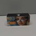 Under Eye Red Light Therapy Glasses & Eye Massager Glasses - Reduce Dark Circles, Puffiness, Wrinkles & Eye Strain Relief Under Eye Red Light Therapy Device