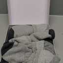 WANDER Men's Athletic Ankle Socks 8 Pairs Thick Cushion Running Socks for Men & Women Cotton Socks 7-9/ 9-12/ 12-15 (8 Pair Grey, Shoe Size: 9-12)