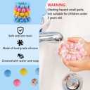 ASTARON 100 Pcs 15mm Silicone Beads for Keychain Making,Yellow Pink Blue Bulk Round Beads for Bracelets Crafts Beadable Pens Decorations Jewelry Making Party Favors Supplies