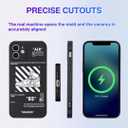 Cool Basketball Sports Sneaker Phone Case for iPhone 16 Pro Max Case for Boys Men Shockproof Street Designer Aesthetic Compatible with iPhone 16 Promax (White)