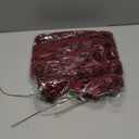 MACTING Artificial Rose Flowers 30PCS Real Touch Fake Flowers with Stem Foam Roses for DIY Wedding Bouquet Backdrop Table Centerpieces Arrangements Crafts Party Home Valentines Day Decorations,Red (Dark Red-1)