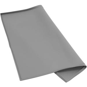 Washing Machine Top Silicone Dryer Top Cushion for Washer Non- Design Stain Versatile Use Laundry Rooms Grey