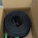 Lightweight Flat Garden Hose 100 FT, 3/4" GHT Flexible Water Hose with Spray Nozzle, Durable 800D Fabric, Kink Free Design, Portable Garden Hose for Lawn, Yard, Car Wash