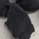 Hanes Men's Double Tough Ankle Socks (6-12, Black - 12 Pack)