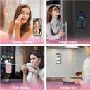 6 x 2 Pack Silicone Sticky Grip Holder for Cellphone, Silicone Suction Cup Phone Case Mount Double Sided, Hands-Free Phone Accessories Strong Grip Holder for Selfie and Video (Light Pink)