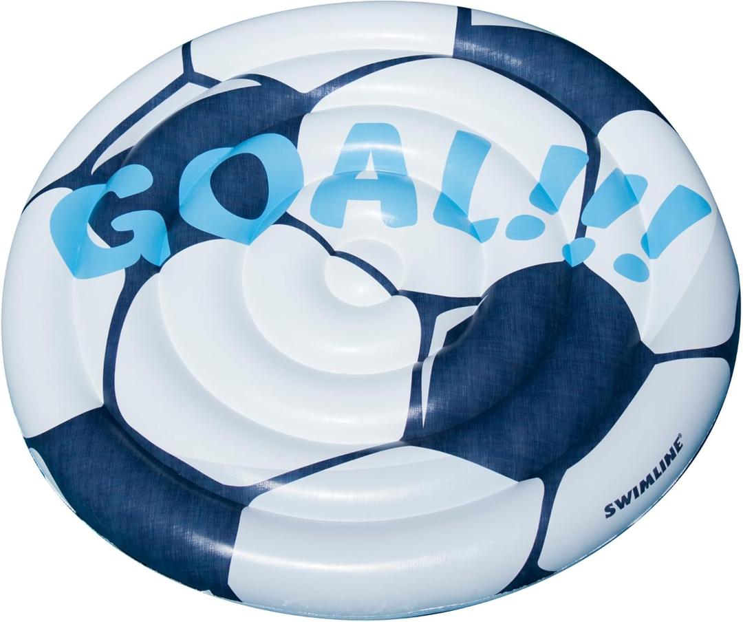 Swimline Inflatable Americana Peace Sign Island Pool Raft (60", Sports (Soccer))