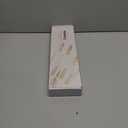 Astercook Knife Set, 13 Pieces Kitchen Knives Set with Ceramic Coating, Stainless Steel Chef Knife Sets with 6 Blade Guards, Dishwasher Safe Knives with Wooden Handle, White