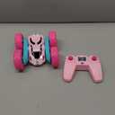 RC Cars, Pink Remote Control Car for Girls, 2.4 GHZ Double Sided RC Stunt Car 360 Rotating Remote Control Crawler with Headlights Car Toys for 6 7 8 9 10 11 12 Girls Birthday Gift Grandkids